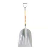 True Temper 46.5 in. Plastic Scoop Garden Shovel