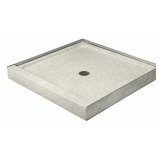 Acorn Shower Base, 36x36, Square