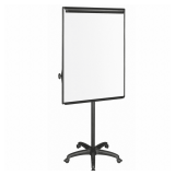 Dry Erase Board, Mobile/Casters, 74.5'H x 29.5'W