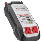 VECTOR 500W Power Inverter, Dual USB Ports