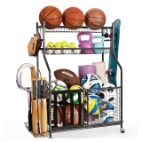 154 lbs Weight Sports Rack with Wheels, Garage