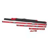 Milwaukee RedStick 78 in. Aluminum Box Level Set