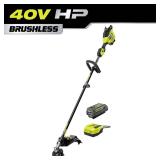 40V HP Cordless String Trimmer, 4Ah Battery