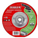 Masonry Grinding Disc 7'x1/4'x5/8-11 Hub (5-Pack)