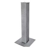 27 in. Surface Mount Mailbox Post & Base Granite