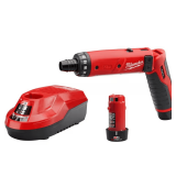Milwaukee M4 4V Cordless 1/4 in. Hex Driver Kit