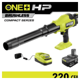 RYOBI ONE+ HP 18V Brushless Blower 220 CFM