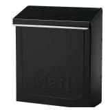 Architectural Mailboxes Townhouse, Black, Medium