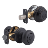 Kwikset SmartKey Juno Venetian Deadbolt & Knob KW1