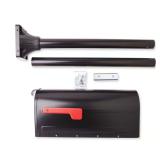 Architectural Mailboxes MB1 Galvanized Black Box