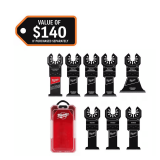 Oscillating Multi-Tool Blade Set (8-Piece)
