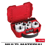 Milwaukee Hole Dozer Bi-Metal Hole Saw Kit 13 pc