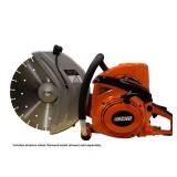 14' 73.5cc 2-Stroke Cut-Off Saw with Water Valve