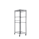 HDX Steel Wire 2-Shelf Tote Rack (22x69x28.5)