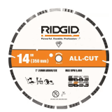 RIDGID 14 in All-Cut Segmented Diamond Blade