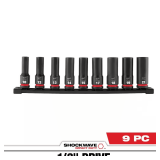 SHOCKWAVE 1/2 in. Drive Socket Set (9)