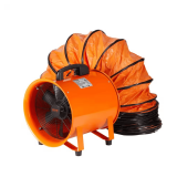 Portable Ventilator 12' Blower Fan 33ft Duct 560W