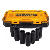 DEWALT DWMT74736 7-Piece 1/2' Drive Deep Socket
