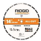 RIDGID 14 in All-Cut Segmented Diamond Blade