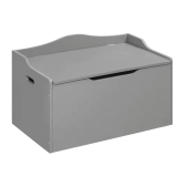 Gray Bench Top Toy Box