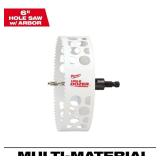 6 in. Hole Dozer Bi-Metal Hole Saw with Arbor