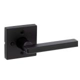Kwikset Halifax Matte Black Privacy Lever