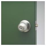 Schlage F80 Orbit Satin Chrome Keyed Door Knob