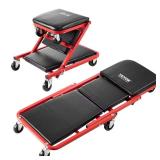 Foldable Z Garage Creeper, 36 in. 300 lb Capacity