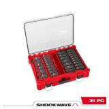 SHOCKWAVE 1/2 in Deep Well Impact Socket Set