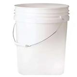 Leaktite 5 gal. 70mil Food Safe Bucket White