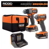 RIDGID 18V SubCompact Drill/Impact 2-Tool Kit
