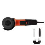 4-1/2in Electric Angle Grinder, 8A, 12000RPM