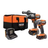 RIDGID 18V Brushless 2-Tool Drill/Impact Kit