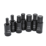 1/2 in. Drive Hex Bit Socket Set SAE (7-Piece)