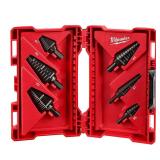 Black Oxide Step Drill Bit Set (6-Piece)