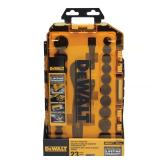 DeWalt 3/8 in. Metric/SAE 6-Point Socket Set 23 pc
