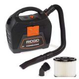 RIDGID 3 Gal 18V Handheld Shop Vacuum WD0319