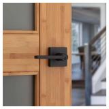 Kwikset Halifax Matte Black Door Knob