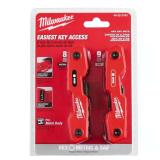 Milwaukee 17-Key Fold-Up Hex Key Set (2pc)