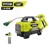 RYOBI 1.8 GPM Automotive Pressure Washer Kit
