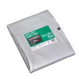 10 ft x 20 ft Silver/Black Heavy Duty Canopy Tarp