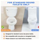 Raised Toilet Seat with Handles 5' 16' Blue