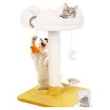 Happi N Pets 28' Cat Scratching Post with Bed