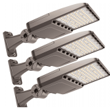 YXL LED Shoebox Lights Dusk Dawn, 3-Pack