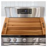 BLUEWEST Noodle Board, Acacia Wood Stove Cover