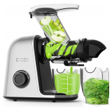 COZII Juicer, Slow Masticating, 3.6' Large Chute