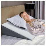 K lbs Bed Wedge Pillow Extra Wide Memory Foam