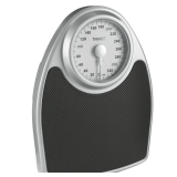 Conair Thinner Body Weight Analog Scale Black