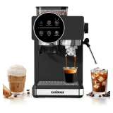 Espresso Machine with Grinder, 20 Bar Frother