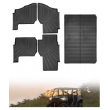 TPE Floor & Bed Mat Set for Polaris Ranger XP 1000